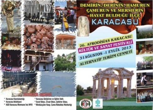 26. Afrodisias Karacasu Kültür Sanat ve Tanıtım Festivali